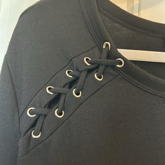 Black Botanique Dress 2X New - Picture 4 of 7